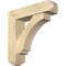 Ekena Millwork Imperial Craftsman Rough Sawn Bracket w/ Offset Brace, Douglas Fir, 8"W x 32"D x 32"H BKT0806X32X32IMP04RDF - alternate 1